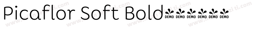 Picaflor Soft Bold字体转换